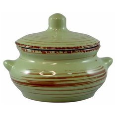 Горшок для жаркого Лакомка БРМ00014181 легкий бриз мята 500мл Борисовская керамика