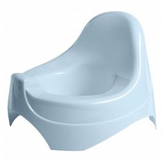 Горшок детский светло-голубой Бытпласт