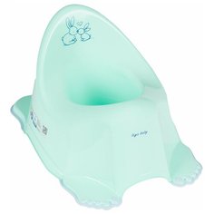 Горшок Tega кролики антискользящий, зеленый