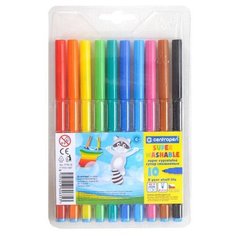 Фломастеры CENTROPEN Суперсмываемые 10 цветов