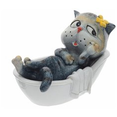 Фигурка декоративная "Кот", 756206, 11/6/8 см. РЕМЕКО