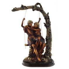 Фигурка декоративная "На качелях", 757281, 26/13/37 см. РЕМЕКО