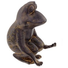 Фигурка декоративная "Лягушка", 757020, 10.5/7/13.5 см. РЕМЕКО