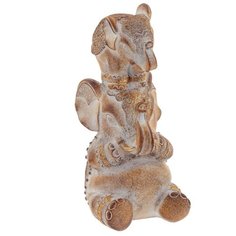 Фигурка декоративная "Слоны", 756134, 10.5/9.5/20.5 см. РЕМЕКО