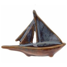 Фигурка декоративная "Кораблик", 751968, 9/3.5/7 см. РЕМЕКО