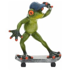 Фигурка декоративная "Лягушка", 756196, 13/7.5/15.5 см. РЕМЕКО