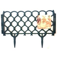 Дачная мозаика Забор декоративный Фаберже темно-зеленый