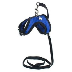 Комплект шлейка с поводком для шиншил/хорьков "дарэлл-аэро" №3 18-23см 3d-сетка /Дарэлл/ Дарэлл РП 035803 шлейка+повод д/шиншилл/хорьков "дарэлл-аэро" №3 18-23см 3d-сетка