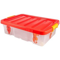 Ящик Plast Team Junior Aqua 30 л красный