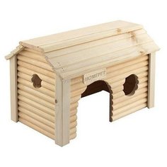 Домик для грызунов Homepet, размер 19х31х18.5см.