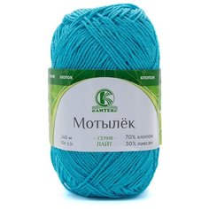 Пряжа Камтекс Мотылек, 50 г, 140 м, 5 шт., 024 бирюза