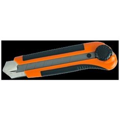 Нож Sturm! 1076-08-07, 25мм с сегментиров. лезвием 2-х компонентный корпус, винтовой фиксатор ()