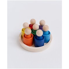 Сортер TIKKO человечки в стаканчиках