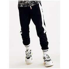 Спортивные брюки Nota Bene размер 152, черный/белый