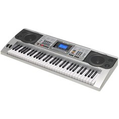 Синтезатор Tesler KB-6190 серебристый