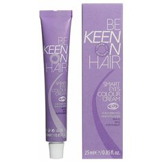 KEEN Краска для бровей и ресниц Smart Eyes Colour Cream, 25 мл коричневый