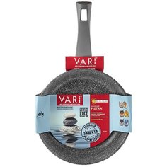 Сковорода VARI Pietra, 22 см, серый гранит