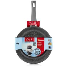 Сковорода-гриль VARI Pietra 32126, 26 см, серый гранит