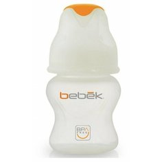 Bebek Бутылочка полипропиленовая Next, 150 мл, белый