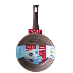 Сковорода-гриль VARI Pietra, 24 см, теплый гранит