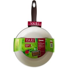 Сковорода VARI Fresco ceramica, 28 см, бежевый/коричневый