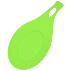 Силиконовая подставка под ложку, зеленый, 19,5x9,5 см, Kitchen Angel KA-STND2-10