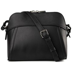 Сумка кроссбоди Afina 421, натуральная кожа, черный