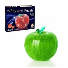 Пазл 3D Яблоко, свет, эл.пит.2*AG3 вх.в комплект Наша Игрушка