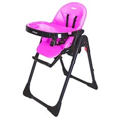 Стульчик для кормления IVOLIA Hope, 2 колеса, pink