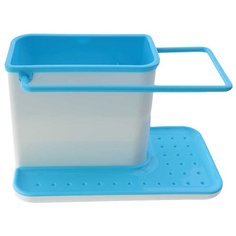 Органайзер для ванных и кухонных принадлежностей, голубой, 21х11,4х13,5 см, Blonder Home BH-TMB1-03