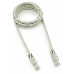 Патч-корд медный UTP Cablexpert PP10-1.5M кат.5e, 1.5м, литой, многожильный (серый)
