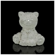 Статуэтка "Котенок", посеребрение, 8 см 846204 Argenesi