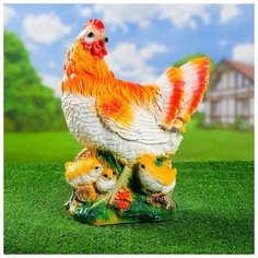 Садовая фигура "Курица" 27*16*42 см F01212 1145131 Хорошие сувениры
