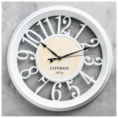 Часы настенные, серия: Интерьер, "Трафальгар", d=35 см 4407105 Сима ленд