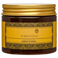 OrganicTai Скраб для тела Манго и папайя, 200 мл