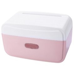 Держатель для туалетной бумаги, цвет розовый, 24,5х13х15 см, Blonder Home BH-TOILP-06