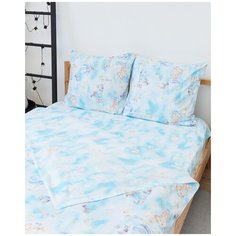 Постельное белье, сатин(100% хлопок) "Всё себе"; МиниМишки; Размер: 1.5