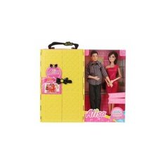 Игровой набор Куклы и гардероб, в компл.16 предм., кор. Shantou Gepai