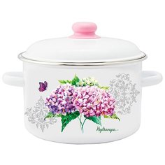 Кастрюля Appetite 3L 1RD181M-Гортензия