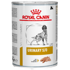 Влажный корм для собак Royal Canin Urinary S/O, при мочекаменной болезни 410 г