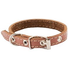 Ошейник Homepet 51315, обхват шеи 28-38 см коричневый