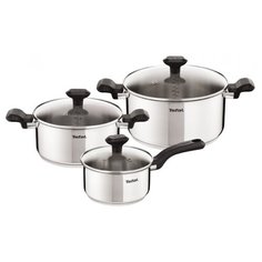 Набор посуды Tefal Comfort Max C973S674 6 пр. серебристый