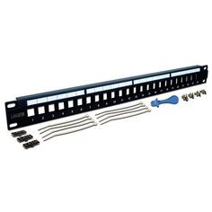 Патч-панель Lanmaster LAN-PPL24OK-UTP черный 1 шт.