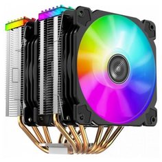 Кулер для процессора Jonsbo CR-2000GT черный/серебристый/RGB подсветка