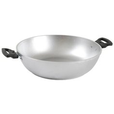 Сотейник Kukmara с306, 30 см, съемная ручка, серебристый
