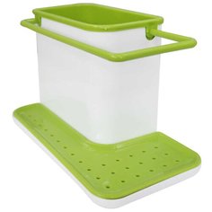 Органайзер для ванных и кухонных принадлежностей, зеленый, 21х11,4х13,5 см, Blonder Home BH-TMB1-10