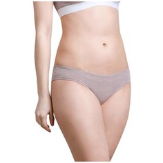 U41005 Трусы женские "HUNNY mammy" размер(158,164-88-94) бежевый меланж/белый