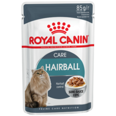 Влажный корм для кошек Royal Canin для вывода шерсти 2 шт. х 85 г (кусочки в соусе)