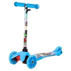 Детский кикборд Союзмультфильм S4-01, голубой/CH