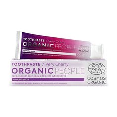 Зубная паста Organic People Very cherry, 85 г